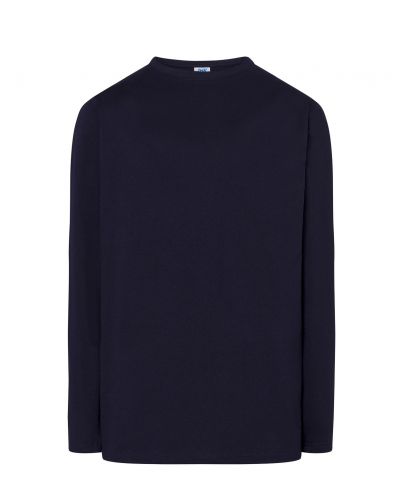 T-Shirt męski z długim rękawem TSRA150LS - NAVY