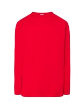 T-Shirt męski z długim rękawem TSRA150LS - RED