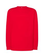 T-Shirt męski z długim rękawem TSRA170LS - RED