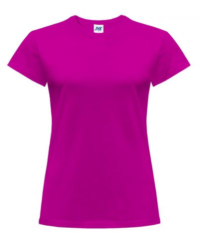 T-shirt damski JHK TSRLCMF - FUCSIA
