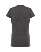 T-shirt damski JHK TSRLCMF - CHARCOAL HEATHER