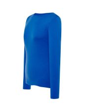 T-SHIRT DAMSKI z długim rękawem JHK TSRLCMF LS ROYAL BLUE