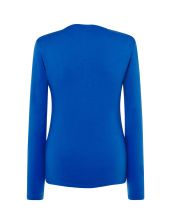 T-SHIRT DAMSKI z długim rękawem JHK TSRLCMF LS ROYAL BLUE