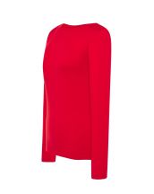 T-SHIRT DAMSKI z długim rękawem JHK TSRLCMF LS RED