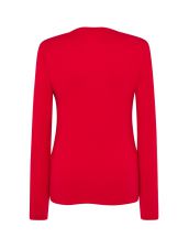 T-SHIRT DAMSKI z długim rękawem JHK TSRLCMF LS RED