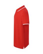Polo męskie JHK PORA 210 CONTRAST RED/WHITE