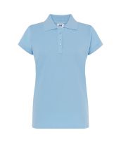 Polo damskie POPL 200 SKY BLUE