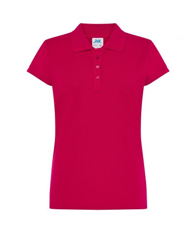 Polo damskie POPL 200 RASPBERRY