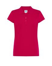 Polo damskie POPL 200 RASPBERRY