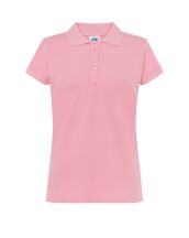 Polo damskie POPL 200 PINK JASNY