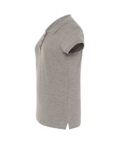 Polo damskie POPL 200 GREY MELANGE