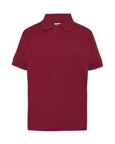 Polo JHK PKID 210 BURGUNDY