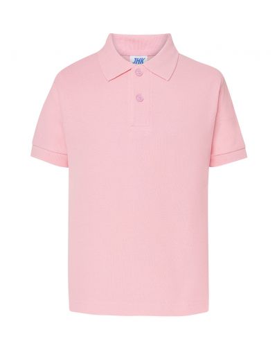 Polo JHK PKID 210 PINK JASNY