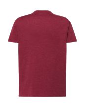 T-shirt JHK TSRA 150 - BURGUNDY HEATHER