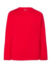 T-shirt KID LS JHK TSRK 150 LS RED