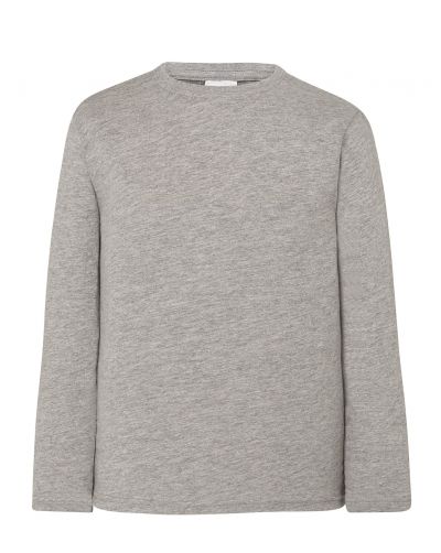 T-shirt KID LS JHK TSRK 150 LS GREY MELANGE
