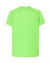 T-shirt JHK - SPORT KID T-SHIRT - LIME FLUOR