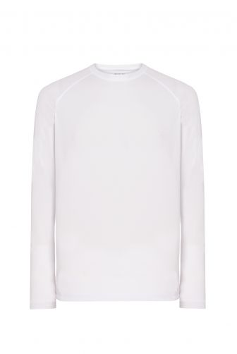SPORT T-SHIRT MAN LS - WHITE
