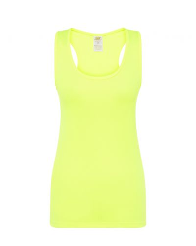 SPORT T-SHIRT JHK ARUBA LADY - GOLD FLUOR