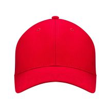 Czapka sześciopanelowa CZA006 - RED