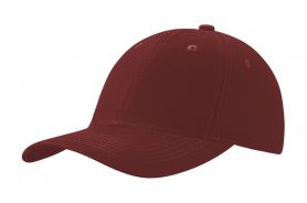 Czapka sześciopanelowa CZA006 - BURGUNDY