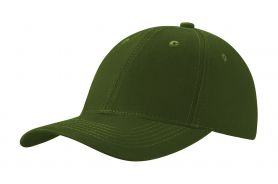 Czapka sześciopanelowa CZA006 - FOREST GREEN