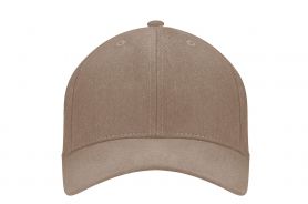 Czapka sześciopanelowa CZA006 - BROWN