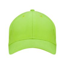 Czapka sześciopanelowa CZA006 - LIME
