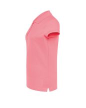Polo damskie POPL 200 PINK CIEMNY