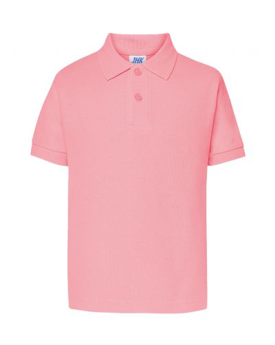 Polo JHK PKID 210 PINK CIEMNY