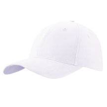 Czapka JUNIOR sześciopanelowa CZA011 - WHITE