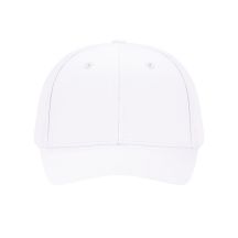 Czapka JUNIOR sześciopanelowa CZA011 - WHITE