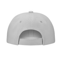 Czapka JUNIOR sześciopanelowa CZA011 - LIGHT GREY