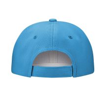 Czapka JUNIOR sześciopanelowa CZA011 - AQUA