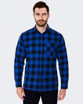 Koszula Flanelowa KOFL - ROYAL BLUE