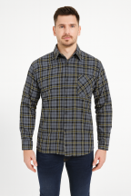 Koszula Flanelowa KOFL - SILVER SZKOCKA KRATA