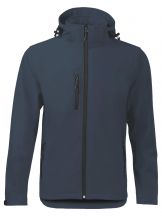 SOFTSHELL WINDSTORM HOODED MAN - NAVY