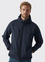 SOFTSHELL WINDSTORM HOODED MAN - NAVY