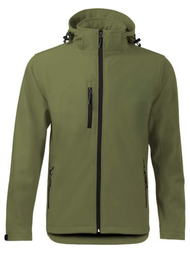 SOFTSHELL WINDSTORM HOODED MAN - MILITARY