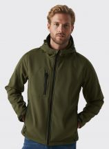 SOFTSHELL WINDSTORM HOODED MAN - MILITARY