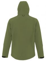 SOFTSHELL WINDSTORM HOODED MAN - MILITARY