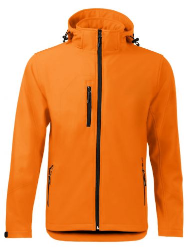 SOFTSHELL WINDSTORM HOODED MAN - ORANGE