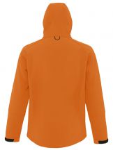 SOFTSHELL WINDSTORM HOODED MAN - ORANGE