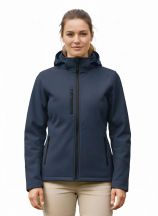 SOFTSHELL WINDSTORM HOODED LADY - NAVY