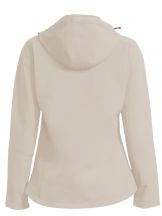 SOFTSHELL WINDSTORM HOODED LADY - OFF WHITE