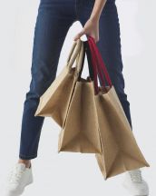 Torba z juty laminowanej NATURAL