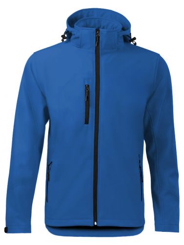 SOFTSHELL WINDSTORM HOODED MAN - ROYAL BLUE