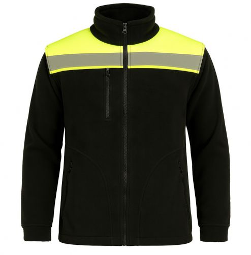 Polar ostrzegawczy NEOPLUS FLHV400 - BLACK / GOLD FLUOR