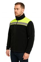 Polar ostrzegawczy NEOPLUS FLHV400 - BLACK / GOLD FLUOR