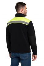 Polar ostrzegawczy NEOPLUS FLHV400 - BLACK / GOLD FLUOR